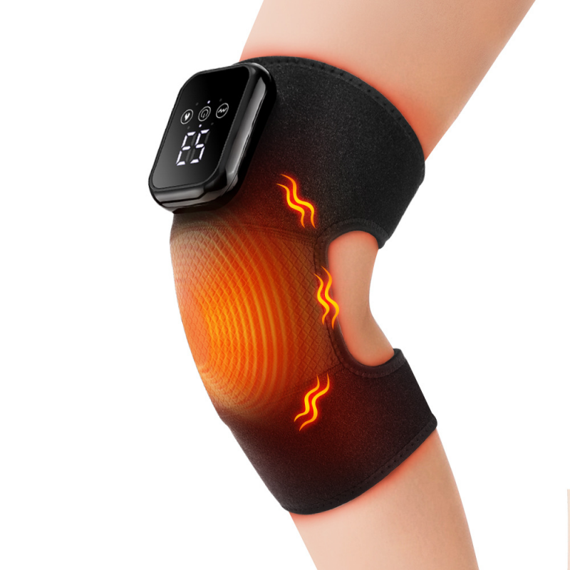 Hot Compress Knee Smart Vibrat - Smart Knee Wrap 评论和价格
