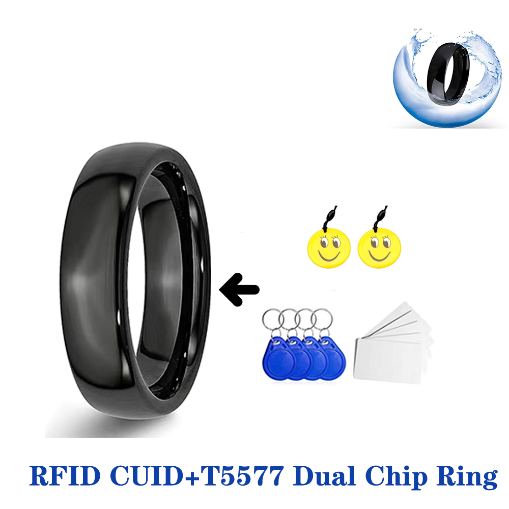 RFID Smart Dual Chip  NFC Ring - Smart Ring Nfc Pay 评论和价格
