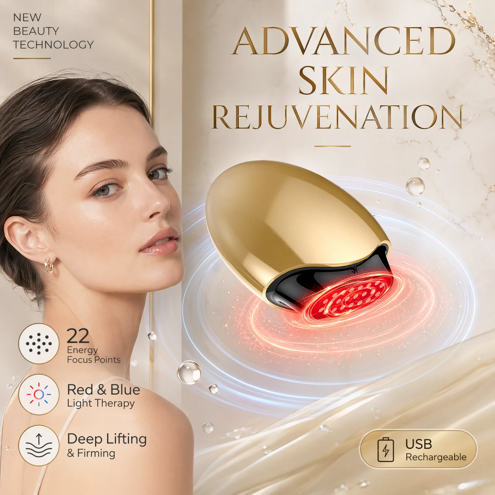 Collagen Beauty Device Facial  - Galvanic Skin Sensor 评论和价格
