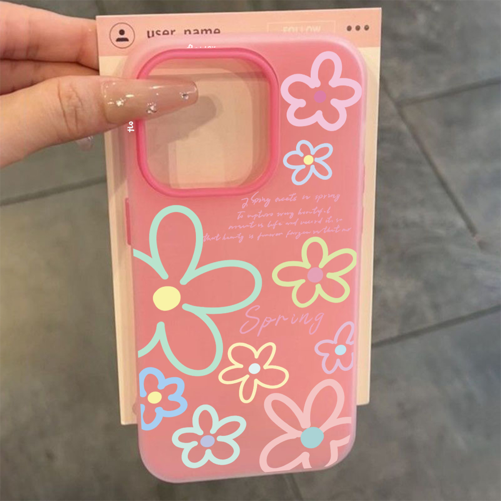 Candy Color Pattern Phone Case - Samsung Galaxy A55 评论和价格