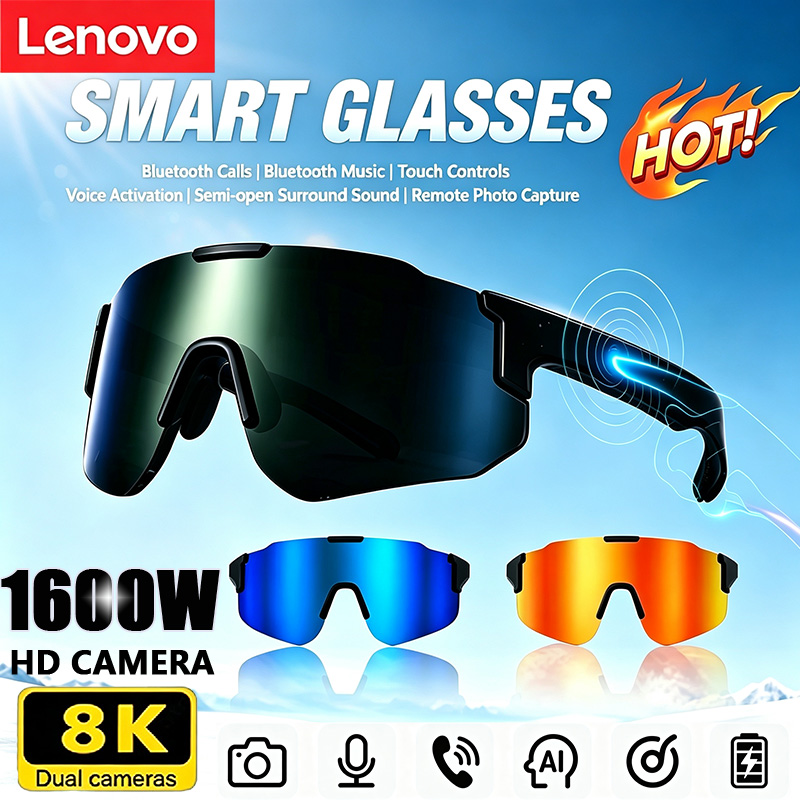 Lenovo New Smart Cycling Glass - Smart Glasses Lens 评论和价格