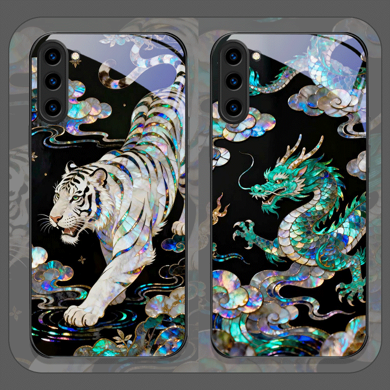 Stylish Tiger Dragon Marble Te - Samsung Galaxy S25 评论和价格