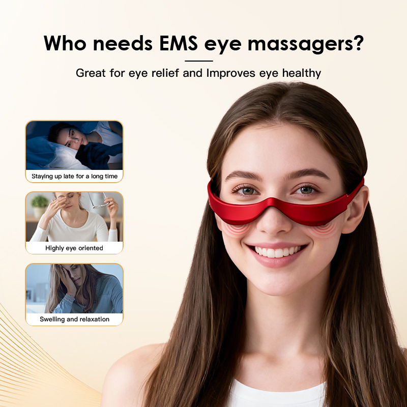 Electric Eye Massager Glasses  - Light Therapy Glasses 评论和价格